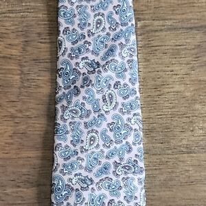 TATTERSALL mens paisley all silk mens tie SIZE 55x3.25 MULTICOLOR